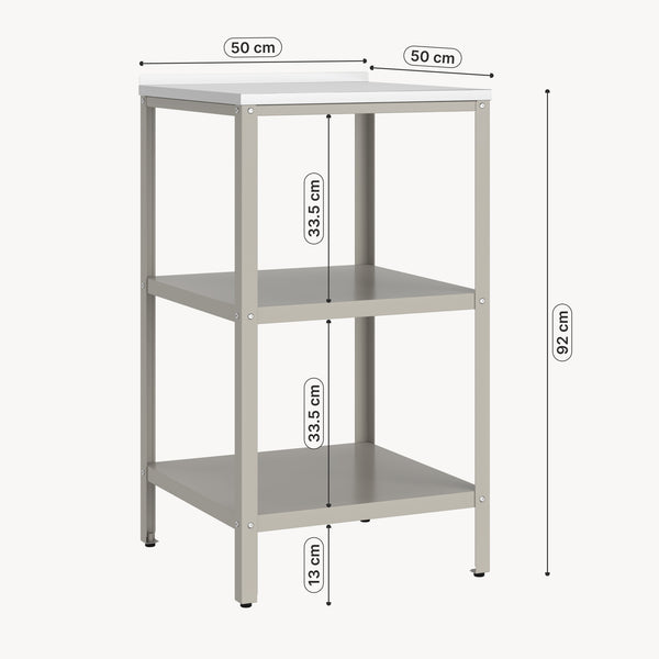 Kültéri polc Bolognano 92x50x50 cm [casa.pro]