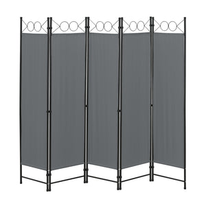 Saragossa térelválasztó 5 részes 200x171 cm különböző színekben en.casa - premiumXL