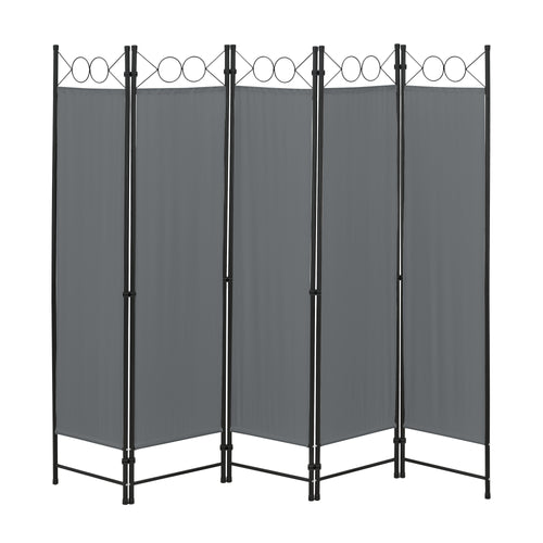 Saragossa térelválasztó 5 részes 200x171 cm különböző színekben en.casa - premiumXL