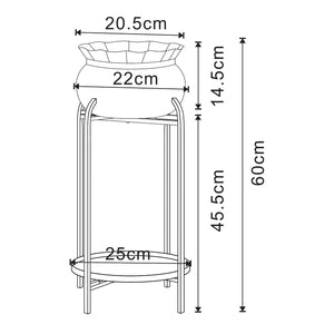 Virágtartó állvány Altena [en.casa] 