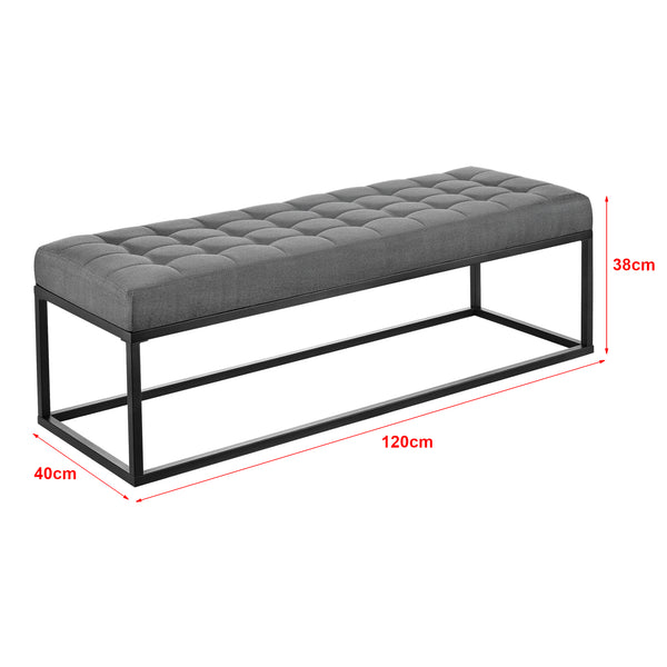 Kárpitozott ülőpad  Salta 120 x 40 x 38 cm több szinben [pro.tec]
