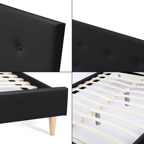 Franciaágy Estoril kárpitozott design ágy különböző szín és méretben Corium® 