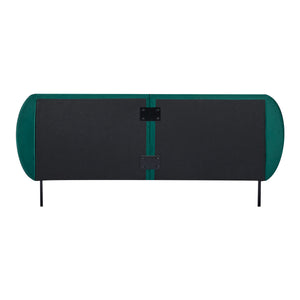 Kárpitozott ágy Porvoo matraccal [en.casa]