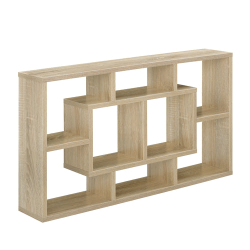 Fali polc Saputit 85 x 47,5 x 16 cm függőpolc tölgy hatásban en.casa - premiumXL