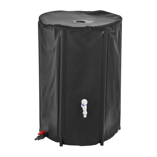 Esővízgyűjtő tartály AALE-39xx PVC fekete 250/500 L [casa.pro]