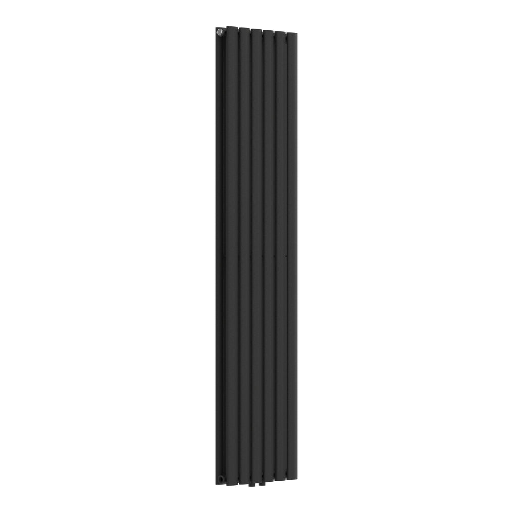 Kétrétegű design csőradiátor Nore fekete 160x36cm, 1198W [neu.haus]