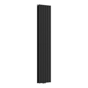Kétrétegű design csőradiátor Nore fekete 160x36cm, 1198W [neu.haus]