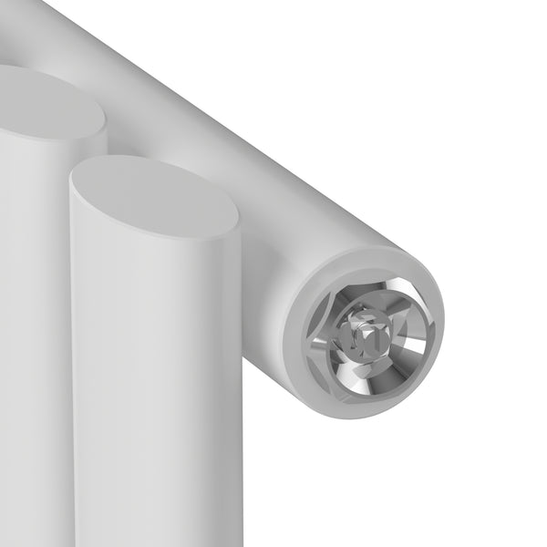 Egyrétegű design csőradiátor Nore fehér 180x24cm, 484W [neu.haus]