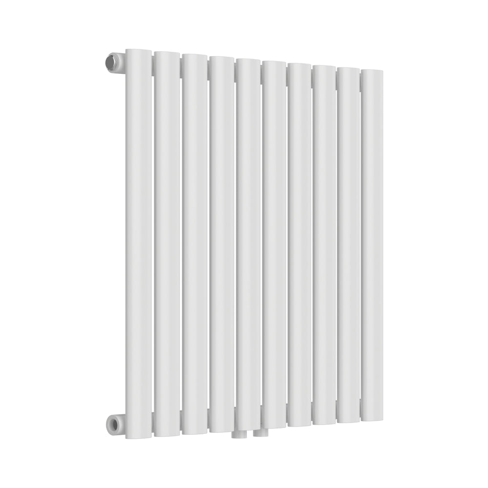 Egyrétegű design csőradiátor Nore fehér 60x60cm, 459W [neu.haus]