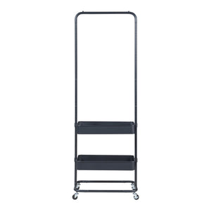 Gurulós ruhatartó állvány Kumad 175x58x36 cm [en.casa]