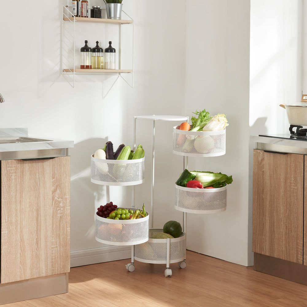 Gurulós kocsik különböző színekben és kivitelekben [en.casa] - premiumXL