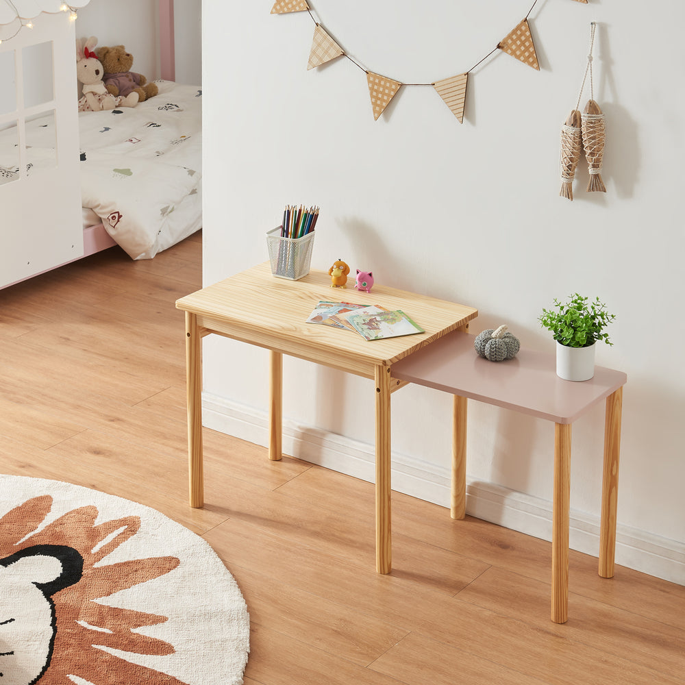 Gyerekasztal kihúzható asztallappal Skellefteå [en.casa]