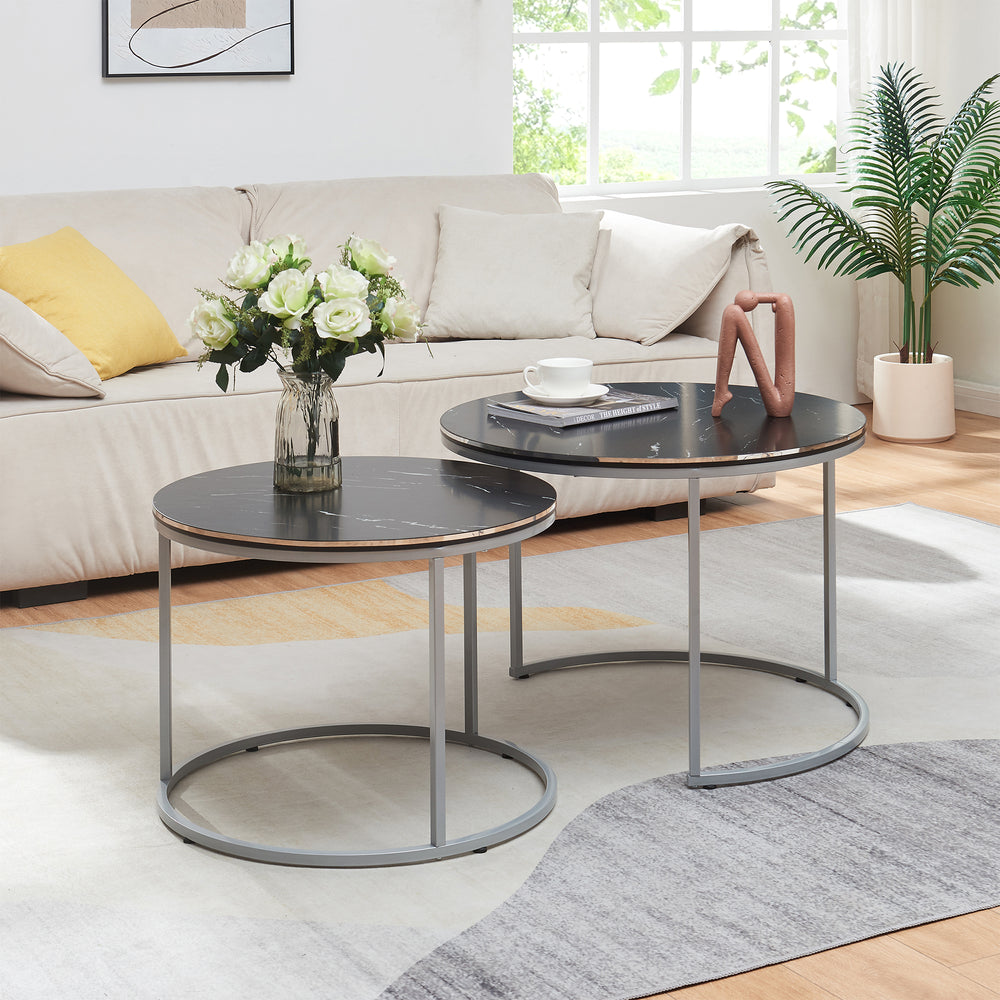 Skagen dohányzóasztal szett 2 darabos készletben, különböző színekben [en.casa] - premiumXL