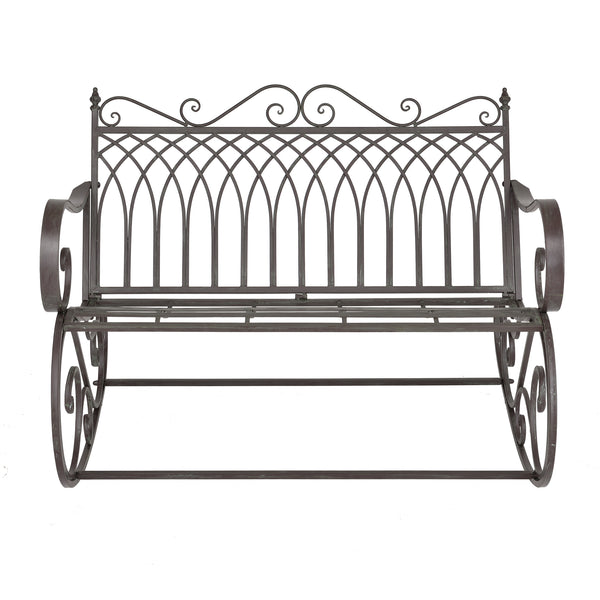 Kerti hintapad Greenough fém két személyes többszínben [en.casa] 