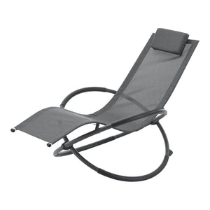 Hintaszék Pulsano 150 kg sötétszürke [en.casa] - premiumXL