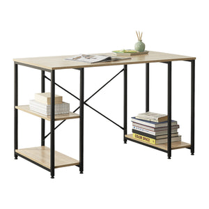 Íróasztal polcokkal Aarhus 75 x 120 x 60 cm több színben [en.casa]  