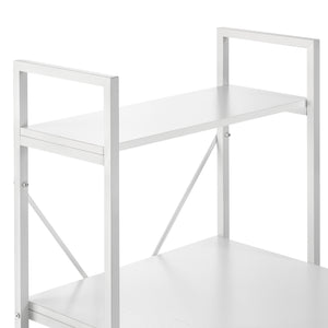 Íróasztal polcokkal Stavanger 120x60x122 cm [en.casa]   