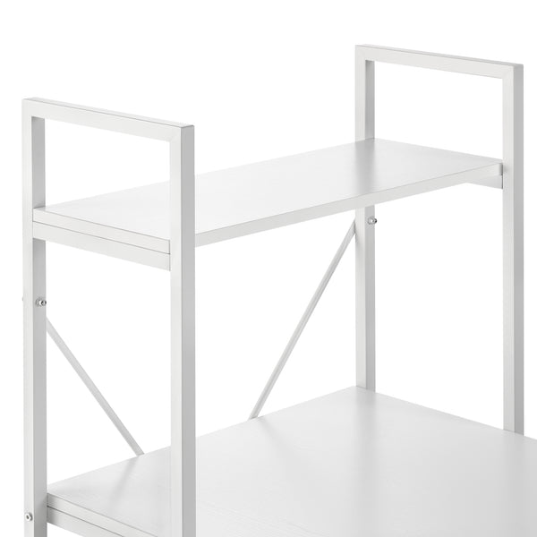 Íróasztal polcokkal Stavanger 120x60x122 cm [en.casa]   
