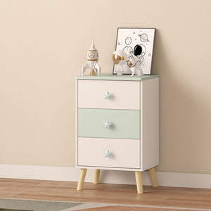 Gyerek komód Sandnes 3 fiókkal [en.casa]