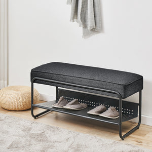 Cipőtartó pad Lillehammer 90x37x42 cm [en.casa]