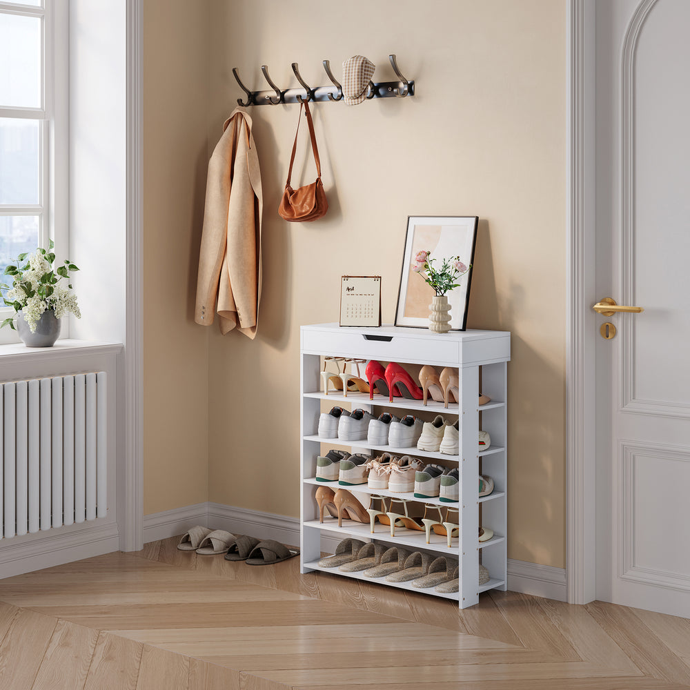 Cipőspolc Boppeelo 94x75x30 cm [en.casa]