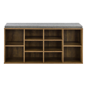 Cipőtartó pad Leonidas 10 rekesszel [en.casa]