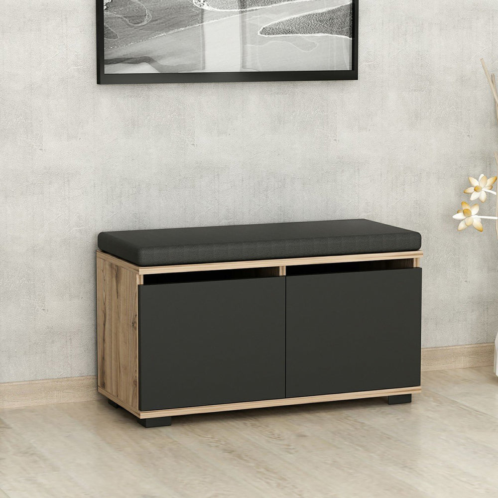 Brande cipőpad 4 tárolórekesszel 42x80x35cm különböző színekben [en.casa] - premiumXL