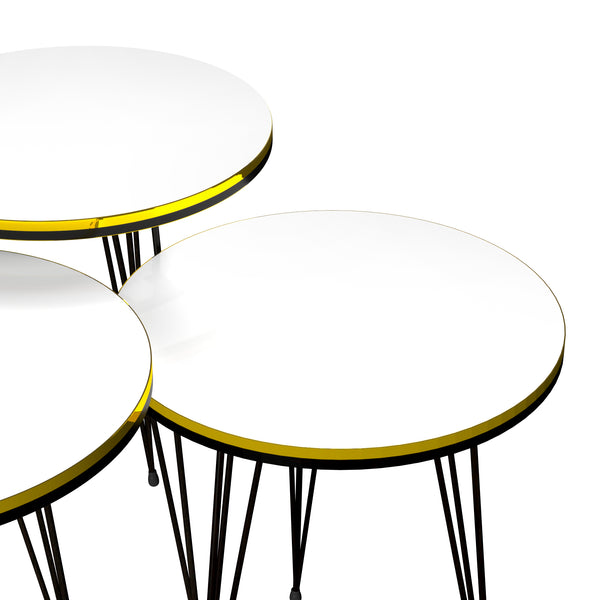 Ry 3 darabos kisasztal szett [en.casa]