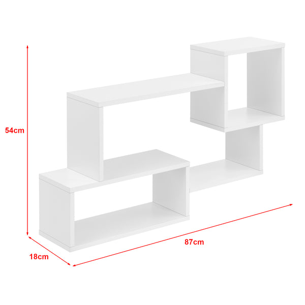 Lebegő polc Kvinesdal 3 rekesszel különböző színekben [en.casa]