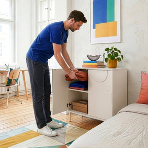 Komód Holea 2 ajtóval [en.casa]