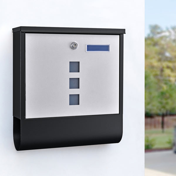 Postaláda Sanitz 33,5 x 30,5 x 9,6 cm 2 kulccsal több színben [en.casa]