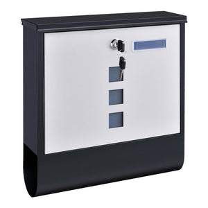 Postaláda Sanitz 33,5 x 30,5 x 9,6 cm 2 kulccsal több színben [en.casa]