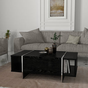 Dohányzóasztal Tavak 104x60x38 cm [en.casa]