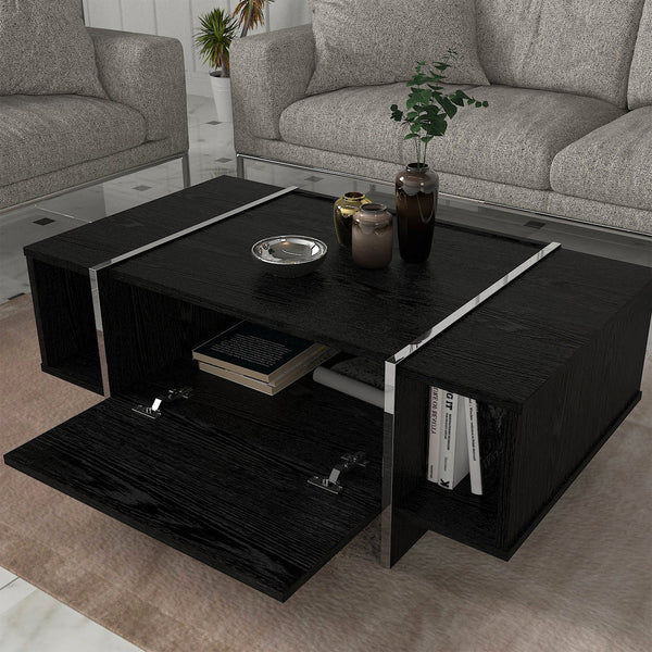 Dohányzóasztal Tavak 104x60x38 cm [en.casa]