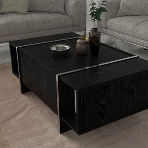 Dohányzóasztal Tavak 104x60x38 cm [en.casa]