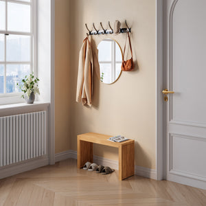 Cipőtartó pad Korjad 90x33x43 cm bambusz [en.casa]