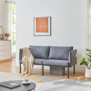 2 személyes kanapé Kamar [en.casa]