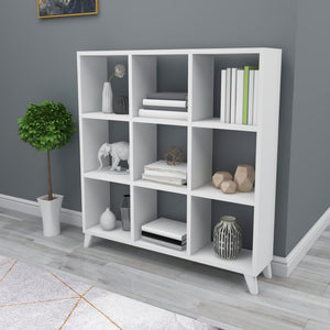 Könyvespolc Svedala 88x88x20 cm több szinben [en.casa] 