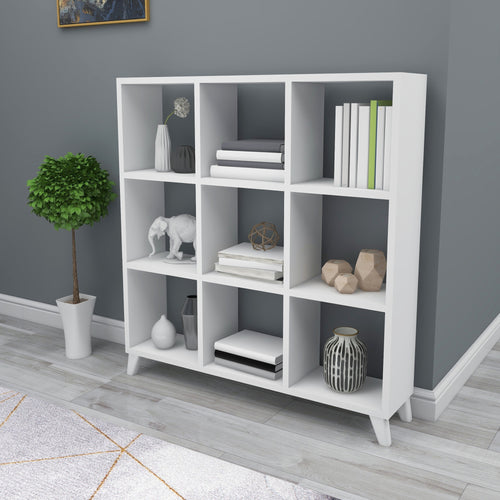Könyvespolc Svedala 88x88x20 cm több szinben [en.casa] 