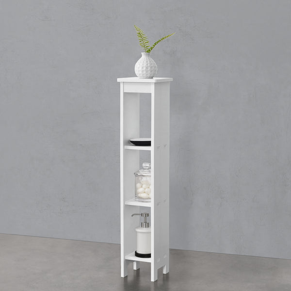 Álló polc Arvika 3 polccal 80x17x17cm különböző színekben [en.casa]
