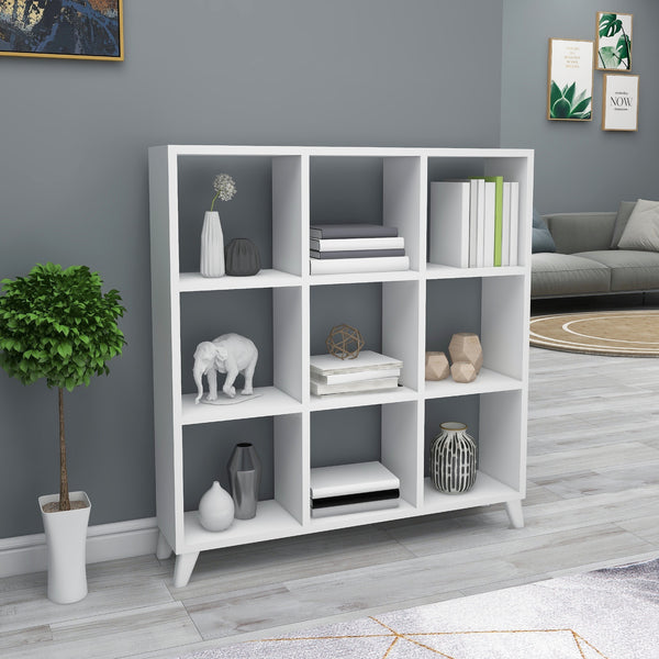 Könyvespolc Svedala 88x88x20 cm több szinben [en.casa] 