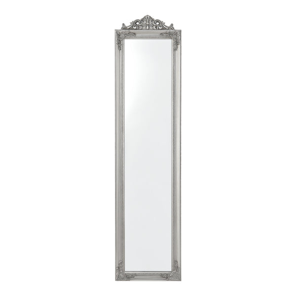 Állótükör 160x40 cm állítható dönthető barokk stílusú keret több színben [en.casa]® 