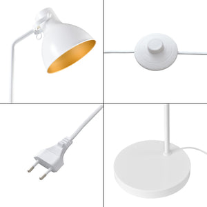 Állólámpa Belfast fém fehér vagy fekete 165 cm [lux.pro] 