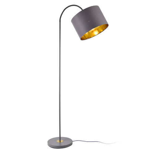 Állólámpa Toledo 173cm 1xE27 fém szürke lux.pro - premiumXL