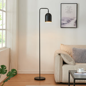 Barnard állólámpa fém 159 cm fekete [lux.pro] - premiumXL