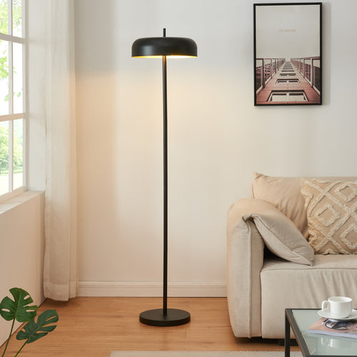 Barton 2 állólámpa - 2 égős, fém, 159 cm, fekete [lux.pro] - premiumXL