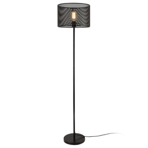 Állólámpa Arensburg 153 cm fém E27 60W fekete lux.pro - premiumXL
