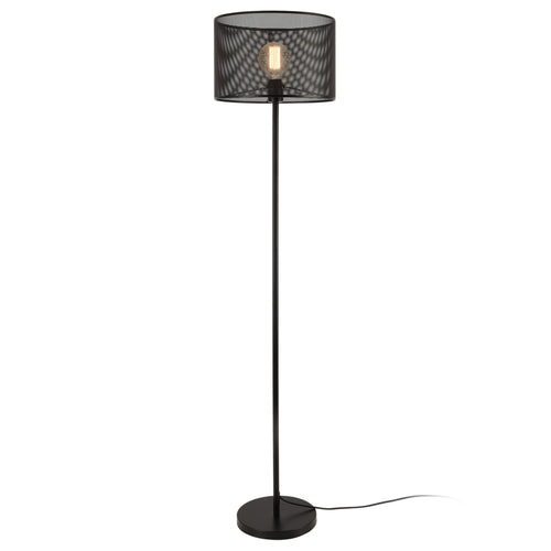 Állólámpa Arensburg 153 cm fém E27 60W fekete lux.pro - premiumXL