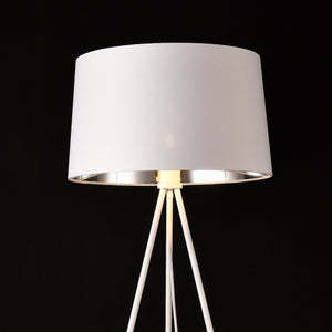 Állólámpa Manchester 3-lábú lámpa padlólámpa E27 fém 150 cm több színben [lux.pro]®