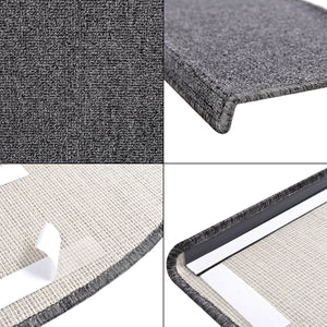 Lépcsőszőnyeg Halbrund 15-ös szett  65 x 24 + 4 cm több színben [en.casa] 